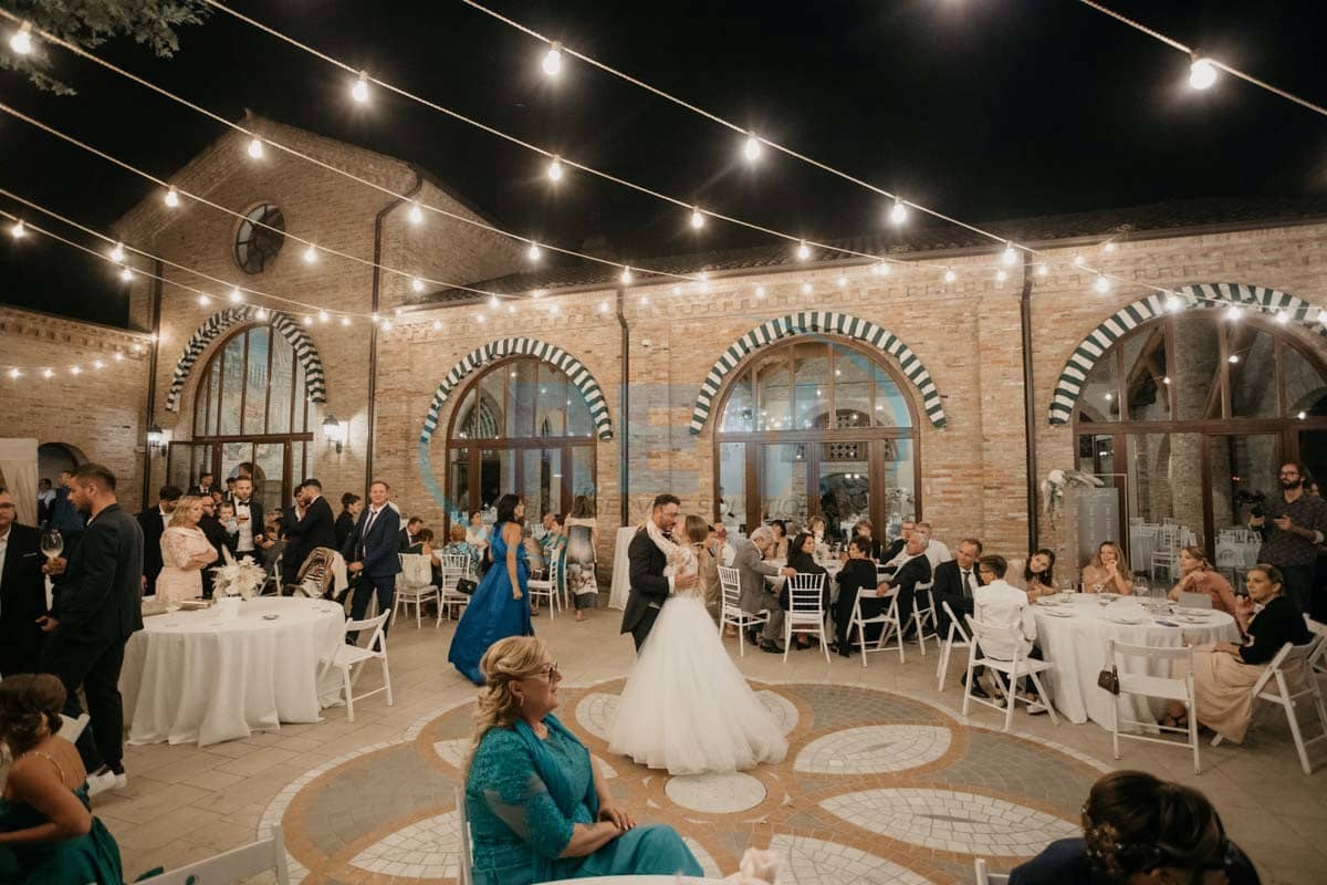 Illuminazione matrimonio