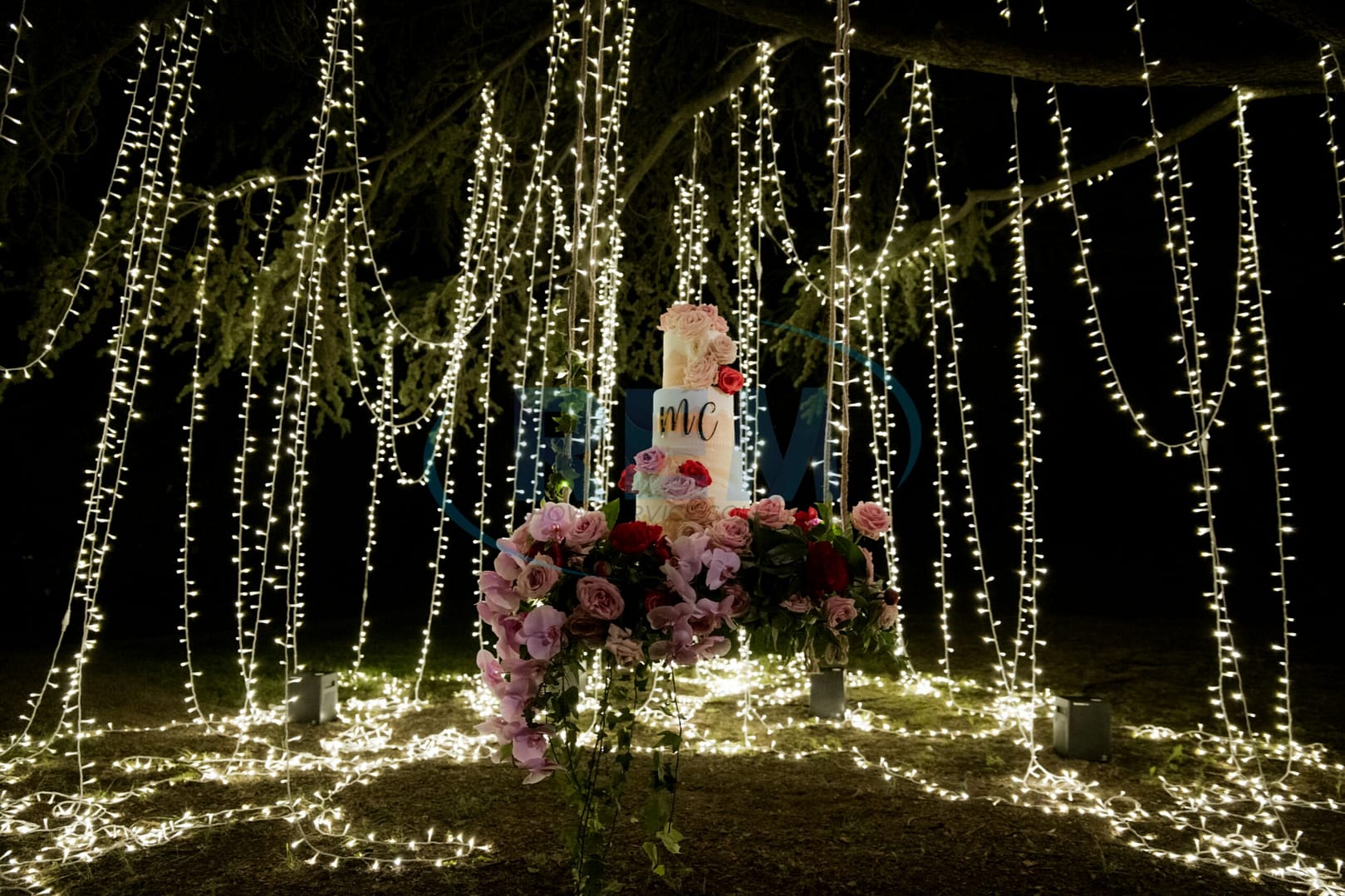 Illuminazione matrimonio