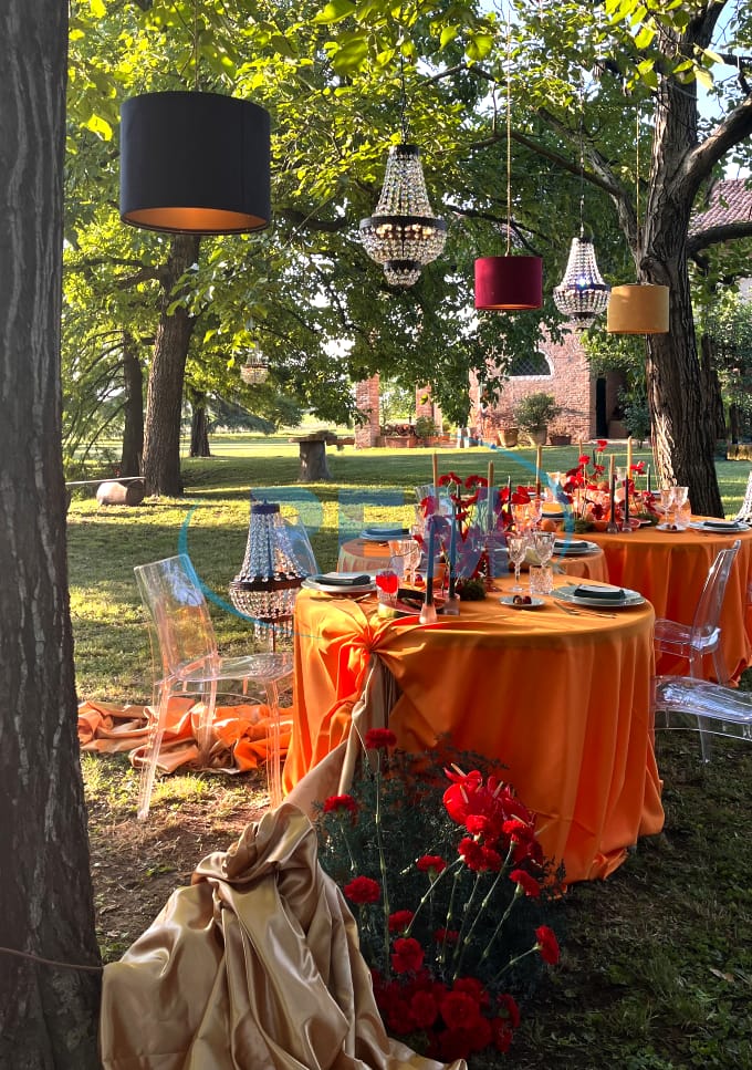 allestimento luci ed effetti per matrimoni